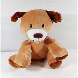 Wellobeez Animal Adventure Puppy  Dog Plush Brown Tan 10" Squishy 2021